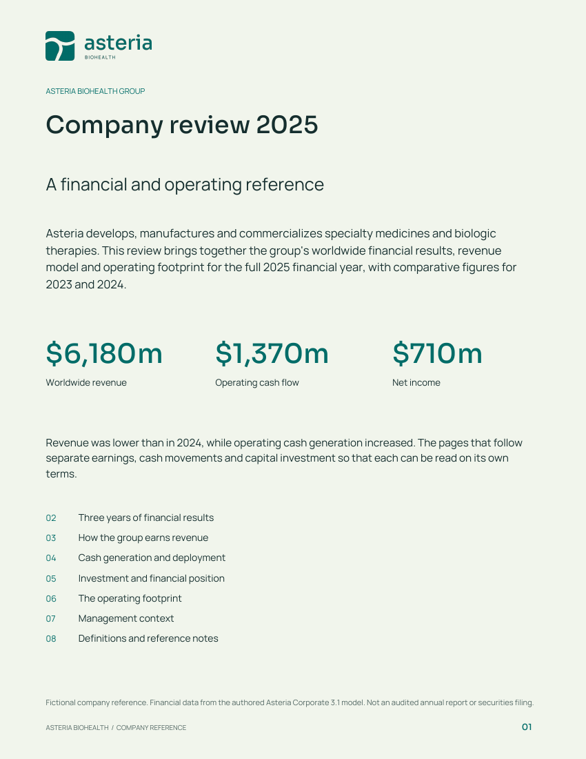 2025 company review report cover